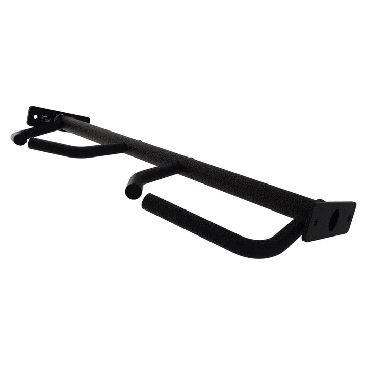 Torque USA X-Create 4 ft multi-grip cross pull-up bar with angled grip handles, straight bar, and mounting brackets.
