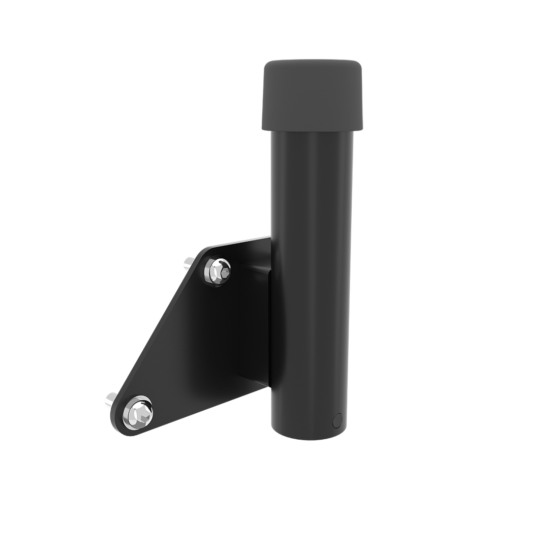 commercial-grade vertical Olympic bar holder engineered for safe and efficient barbell storage solutions