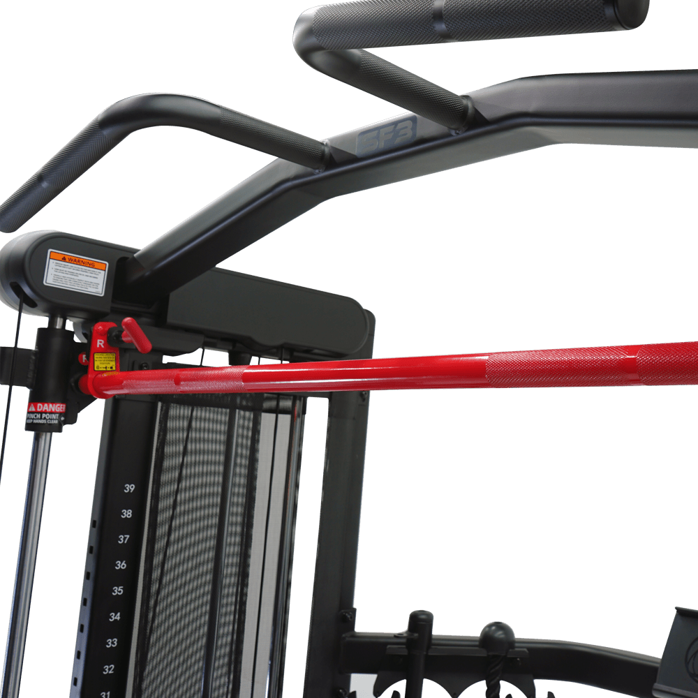 Centr 3 Home Gym Functional Trainer with Selectorized Smith Bar