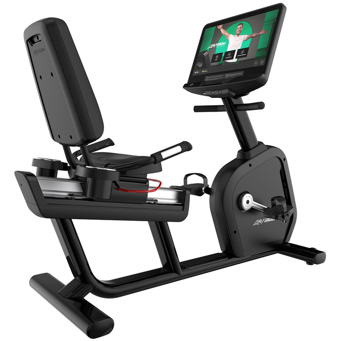 Life Fitness Club Series + Recumbent Lifecycle® Exercise Bike