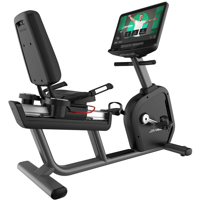 Life Fitness Club Series + Recumbent Lifecycle® Exercise Bike