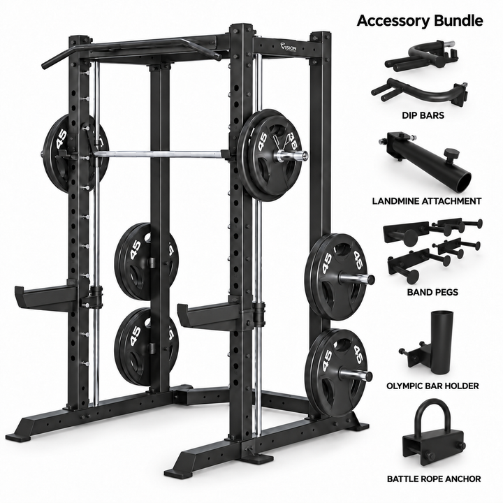 400-PR Power Rack w/ Smith Machine