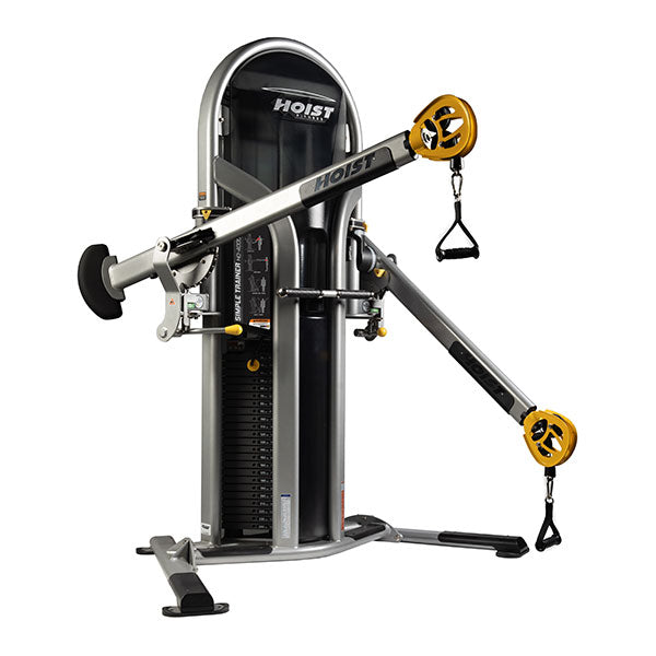 Functional trainer cable machine side view
