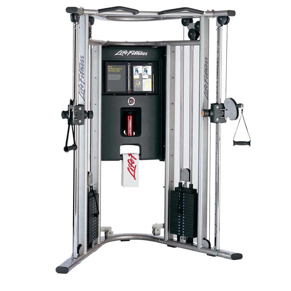 G7 home gym front view showing adjustable pulleys for functional strength exercises