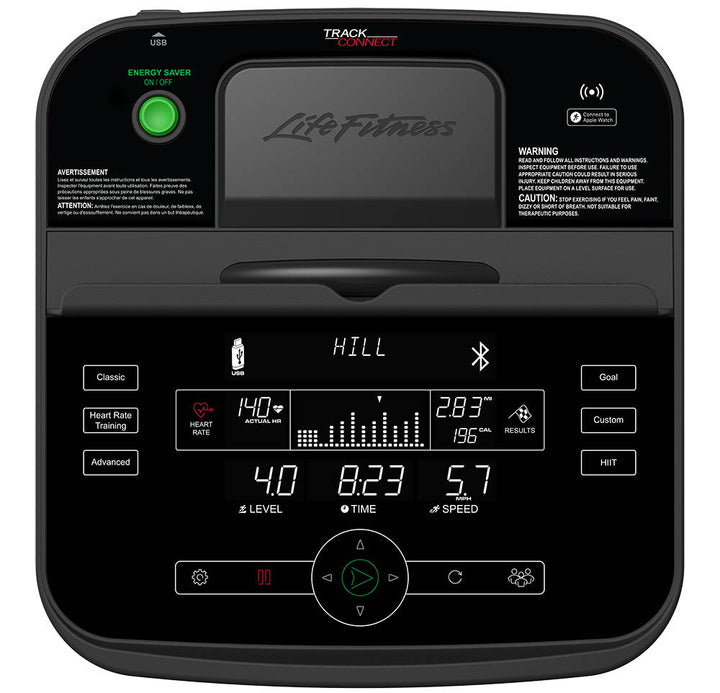 Track Connect console for Life Fitness bikes and ellipticals