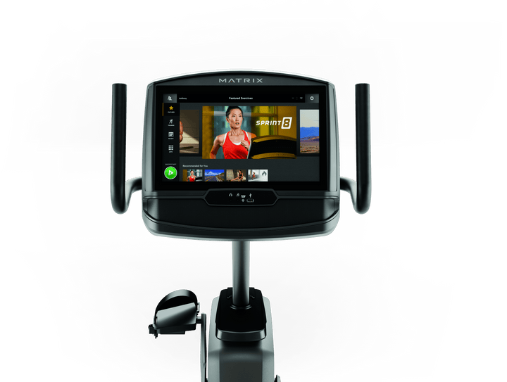 Matrix R30 recumbent bike with XIR console and front-assist handles