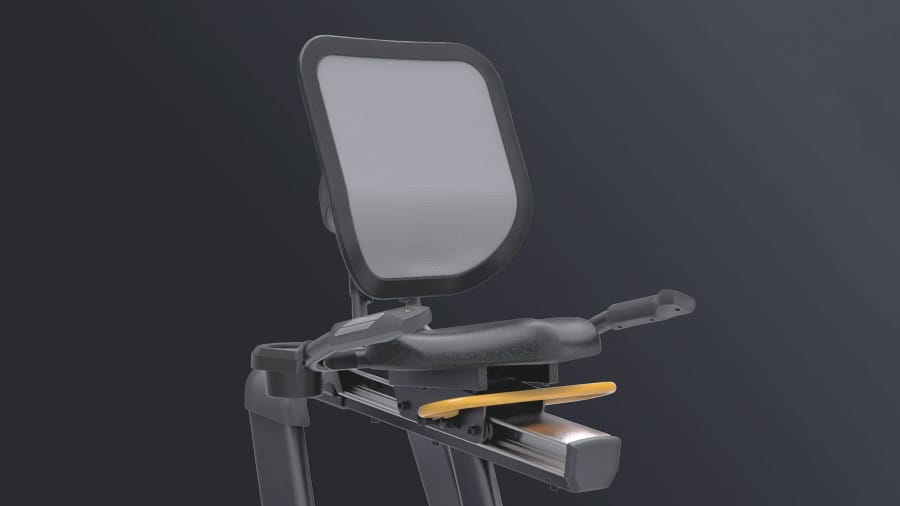 Matrix R30 recumbent bike with mesh backrest