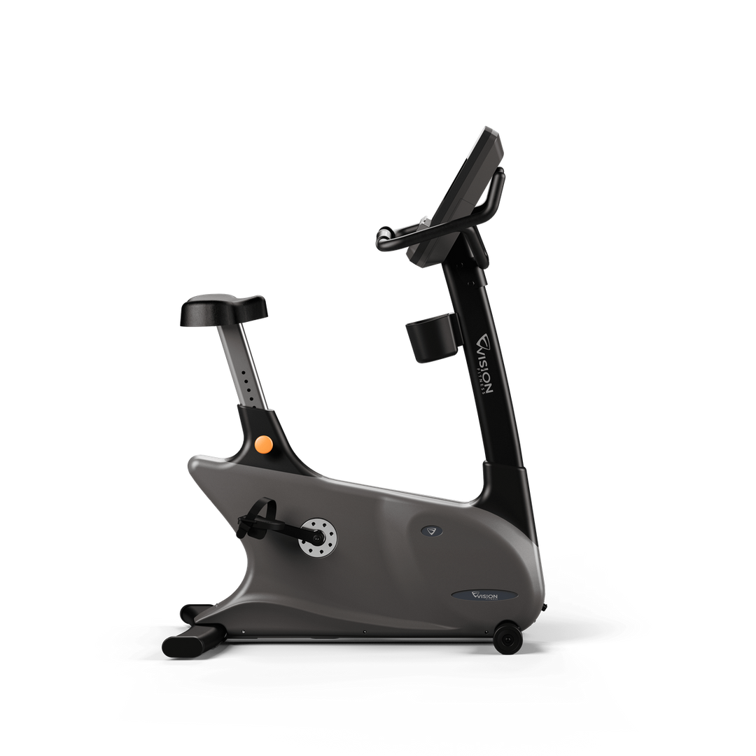 U600E Upright Bike with Entertainment Console
