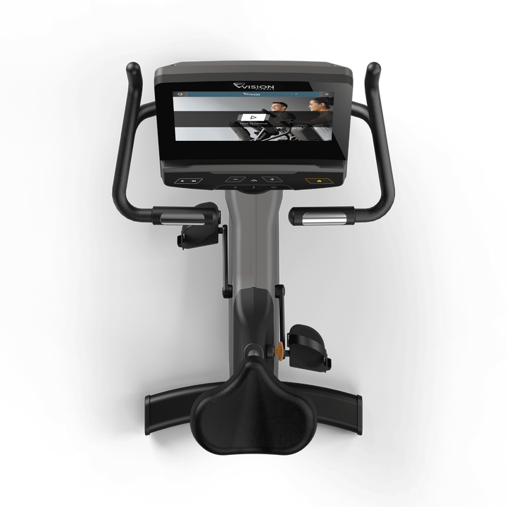 U600E Upright Bike with Entertainment Console