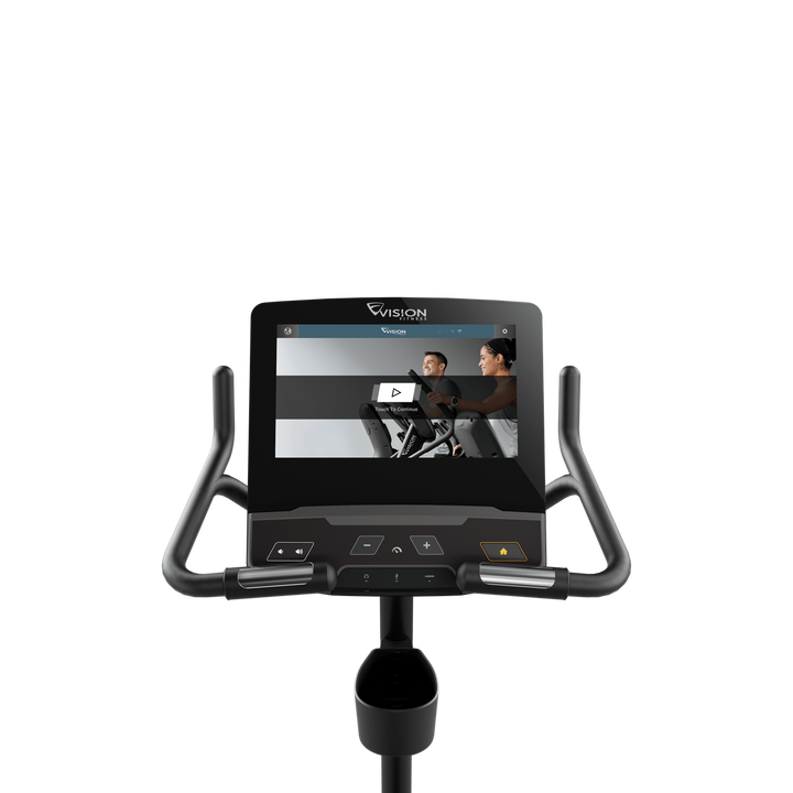U600E Upright Bike with Entertainment Console