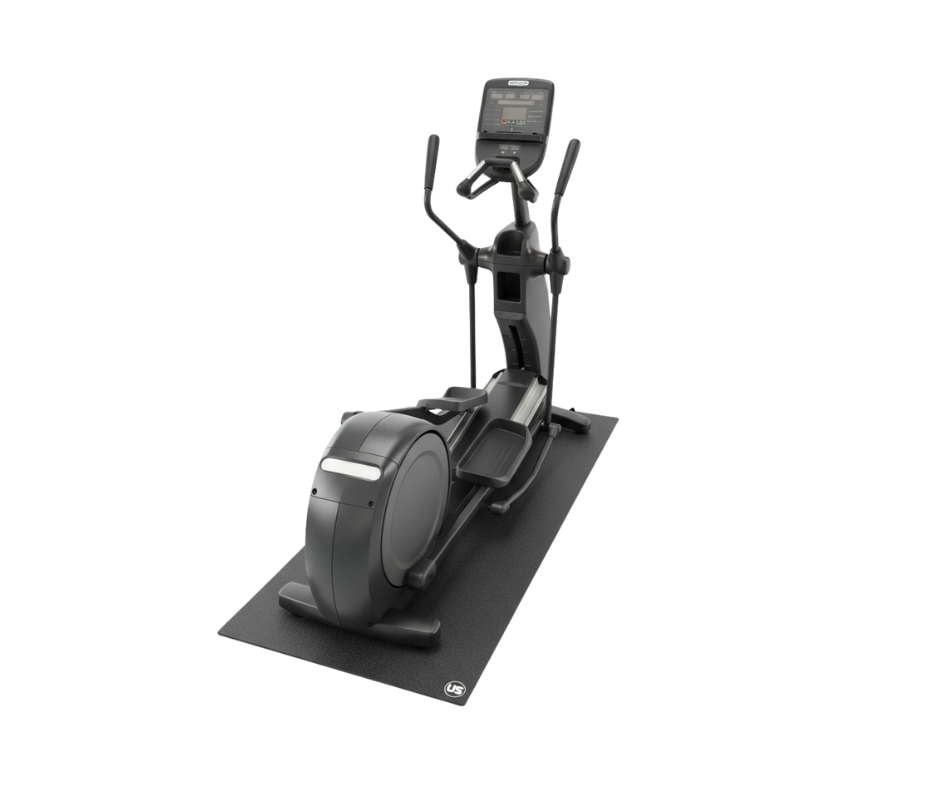 elliptical on US Fitness Products elliptical mat