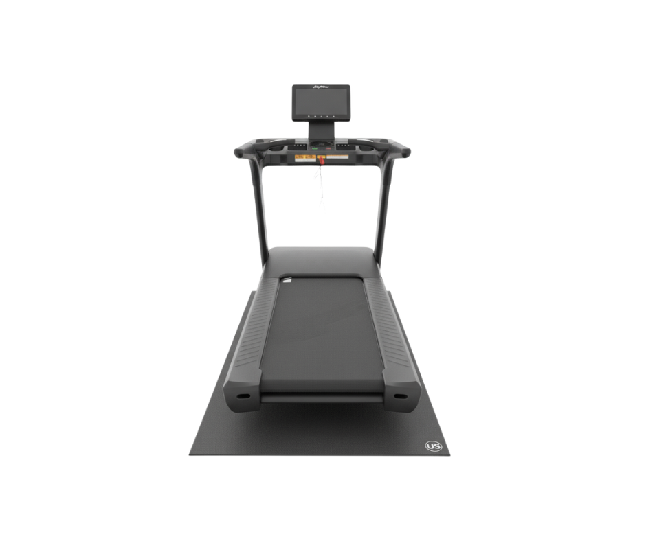 treadmill on US Fitness Products treadmill mat